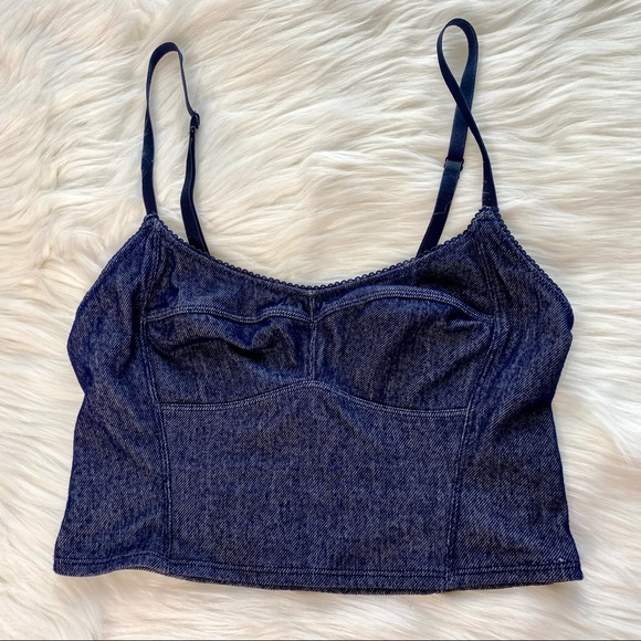 Free People Other - Intimately Free People Blue Denim Looking Bralette